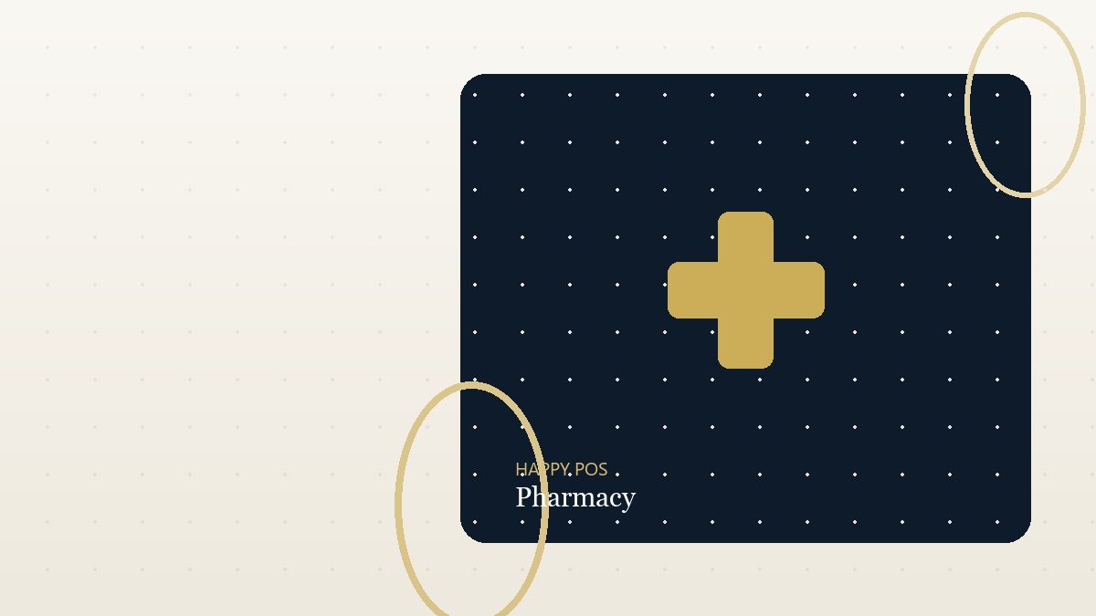 Pharmacy with Happy POS